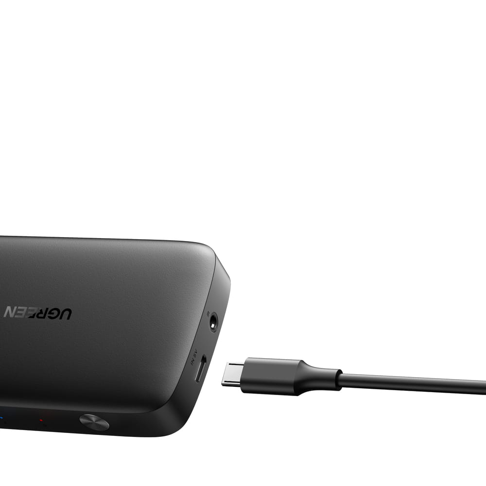 Splitter / Schalter mit Fernbedienung HDMI (Buchse) zu 3x HDMI (Buchse), Ugreen Splitter Switch, 4K, 30Hz, Schwarz