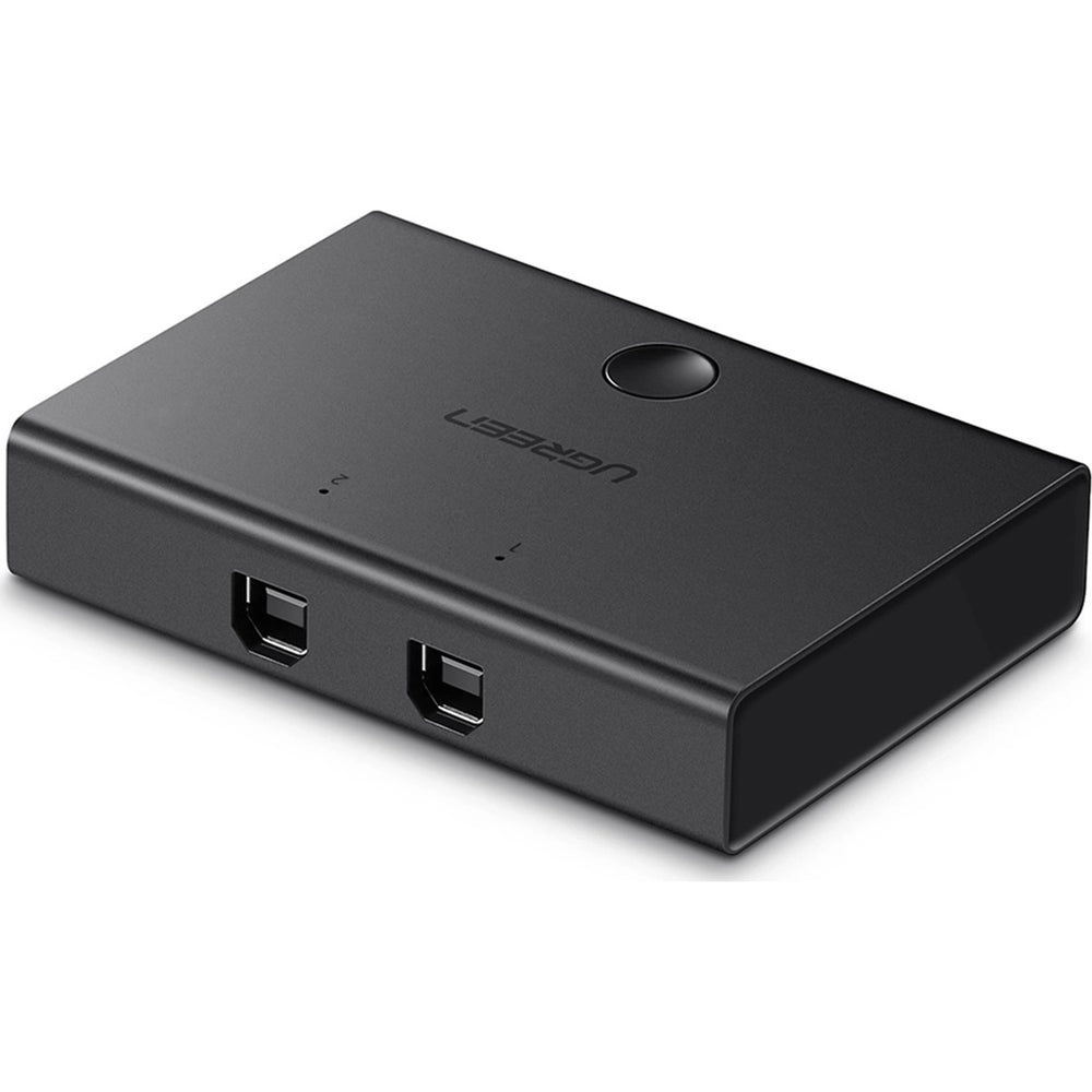 Switch Ugreen Sharing Switch 2in1 Out 30345, 2xUSB-B - USB-A, Schwarz