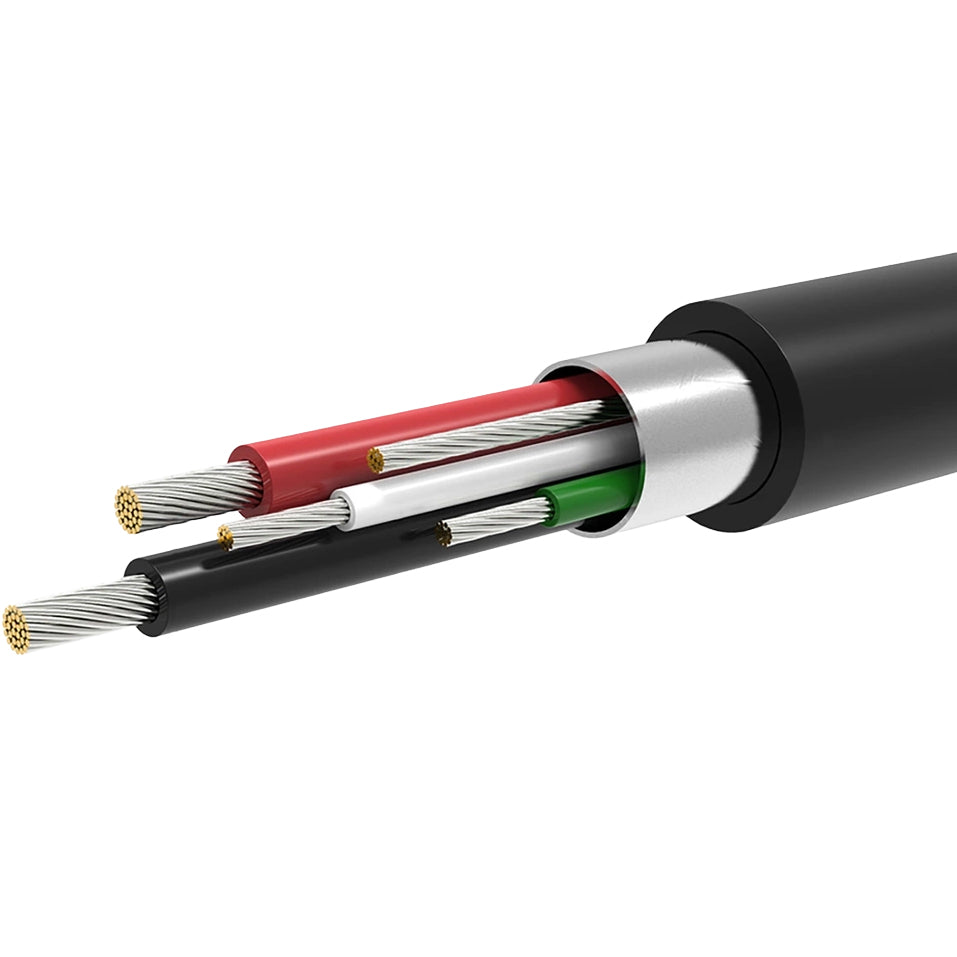 Adapter Mini-USB (Stecker) auf USB-A (Buchse), Ugreen US249, 10 cm, Schwarz