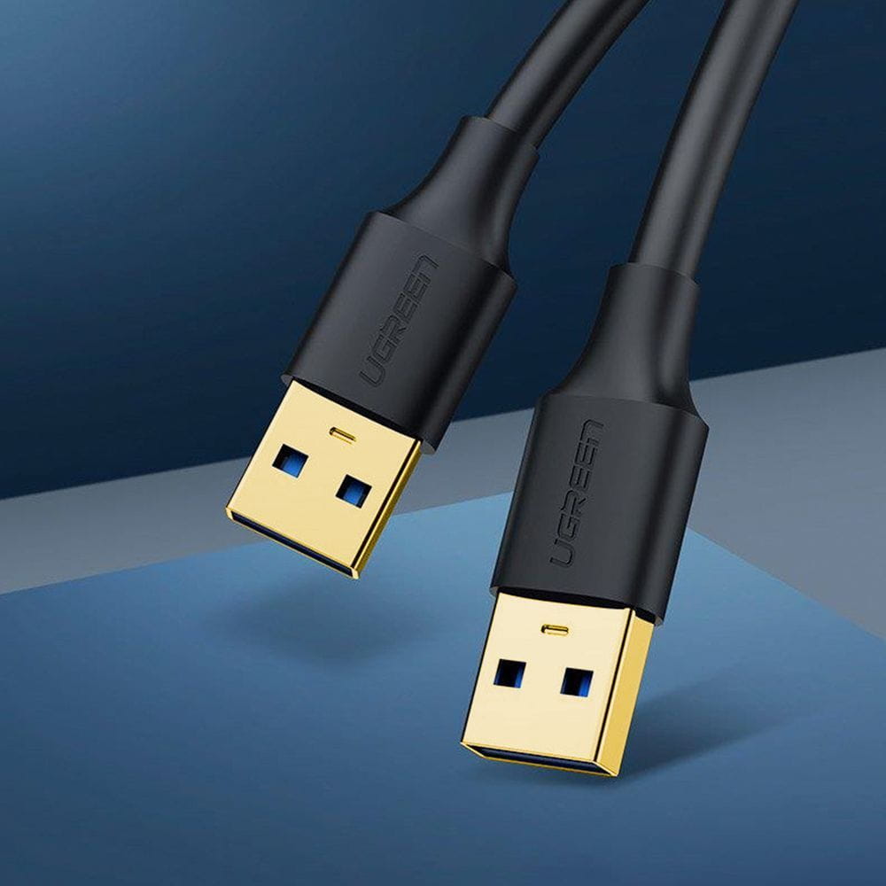 Kabel Ugreen USB 3.2 / USB-A (Typ A Stecker), 5 Gbps, 1 m, Schwarz