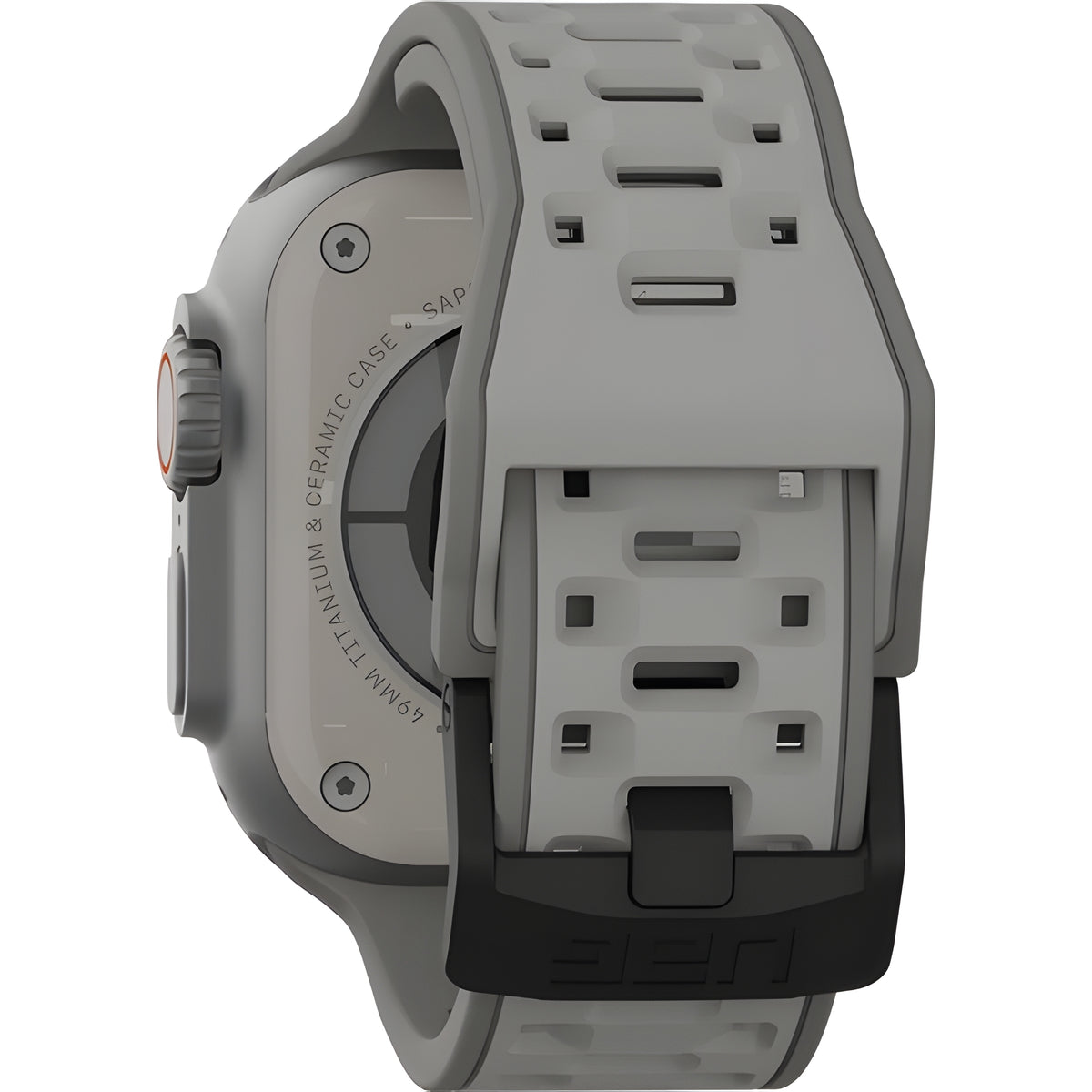 Armband für Apple Watch 49/46/45/44 mm, UAG Civilian, Grau