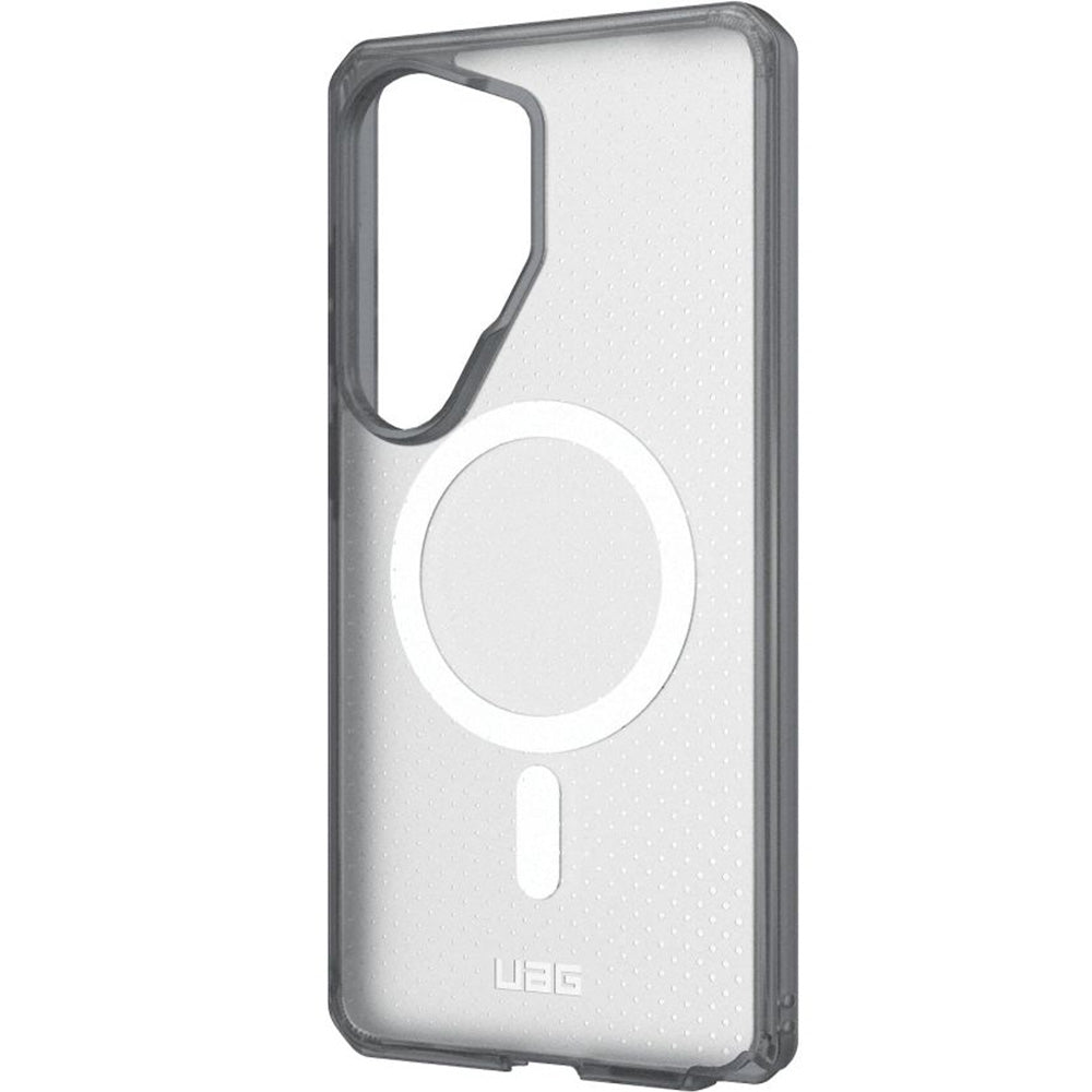 Handyhülle für Galaxy S26 Ultra, Urban Armor Gear Dot Magnetic mit MagSafe, Durchscheinend-Grau