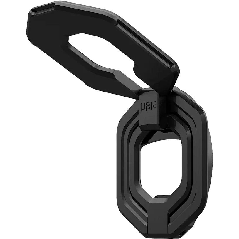 Magnetischer Fingerhalter UAG Monarch Dual Magnetic Ring Stand für MagSafe, Schwarz
