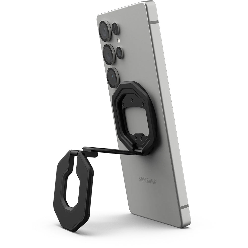 Magnetischer Fingerhalter UAG Monarch Dual Magnetic Ring Stand für MagSafe, Schwarz