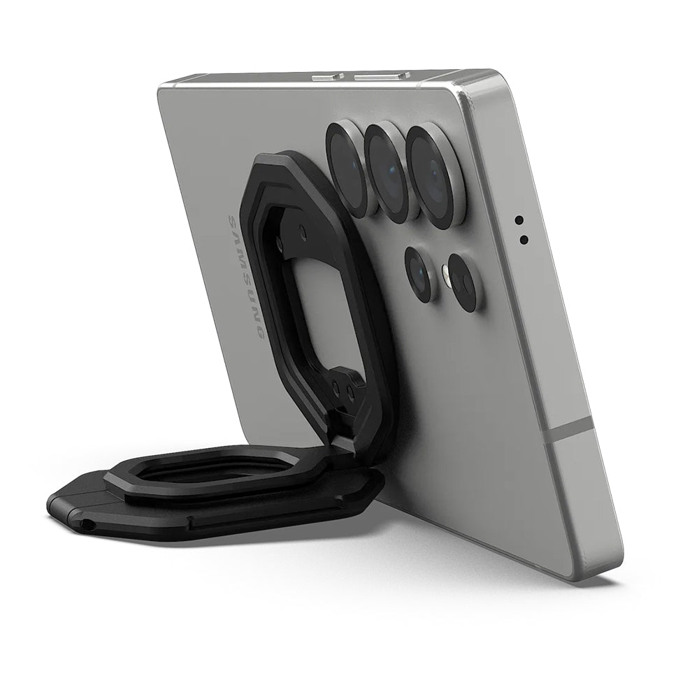 Magnetischer Fingerhalter UAG Monarch Dual Magnetic Ring Stand für MagSafe, Schwarz
