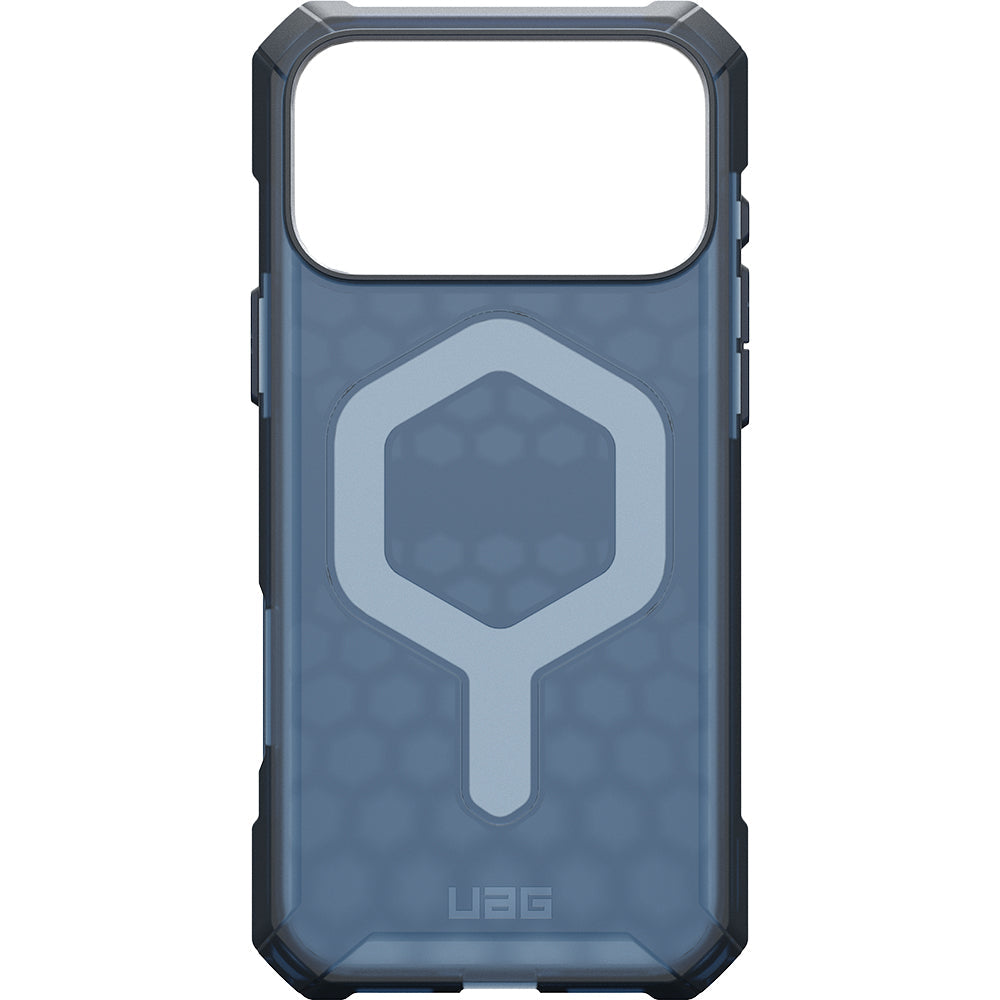 Handyhülle für iPhone 18 Pro Max / 17 Pro Max, UAG Essential Armor Mag, Transluzent mit Blau