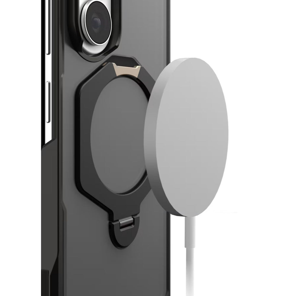 Handyhülle für Galaxy Z Fold8 Ultra, UAG Mouve XTE mit MagSafe, Durchscheinend mit Schwarzen Rahmen (4/14)