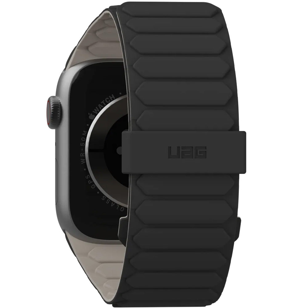 Armband für Apple Watch 49/46/45/44 mm, UAG Pathfinder, Schwarz-Grau