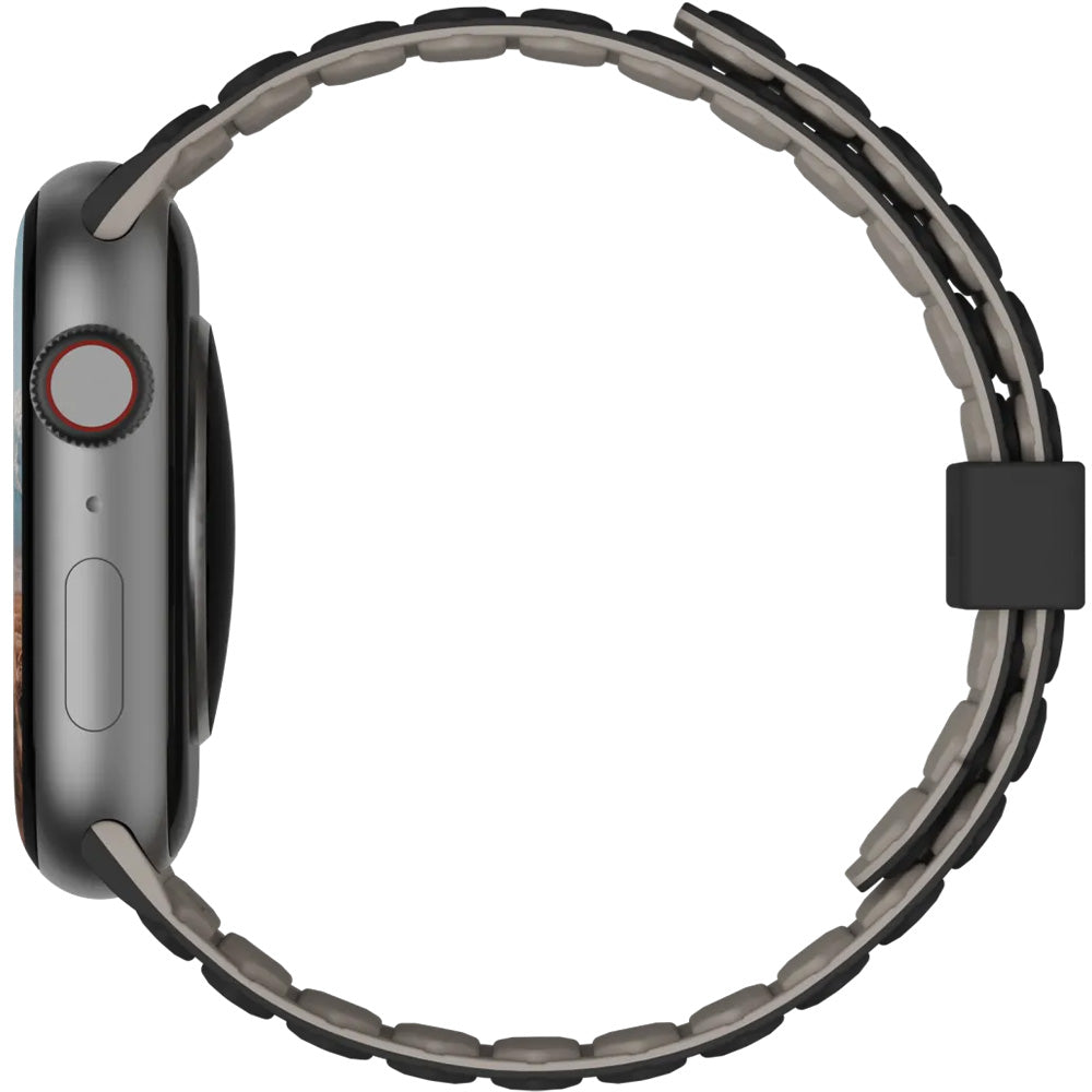 Armband für Apple Watch 49/46/45/44 mm, UAG Pathfinder, Schwarz-Grau
