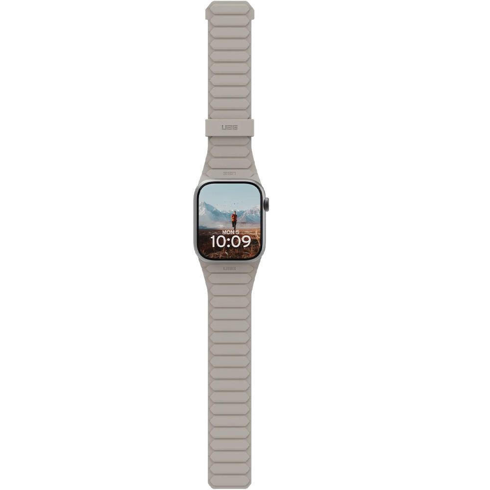 Armband für Apple Watch 49/46/45/44 mm, UAG Pathfinder, Schwarz-Grau