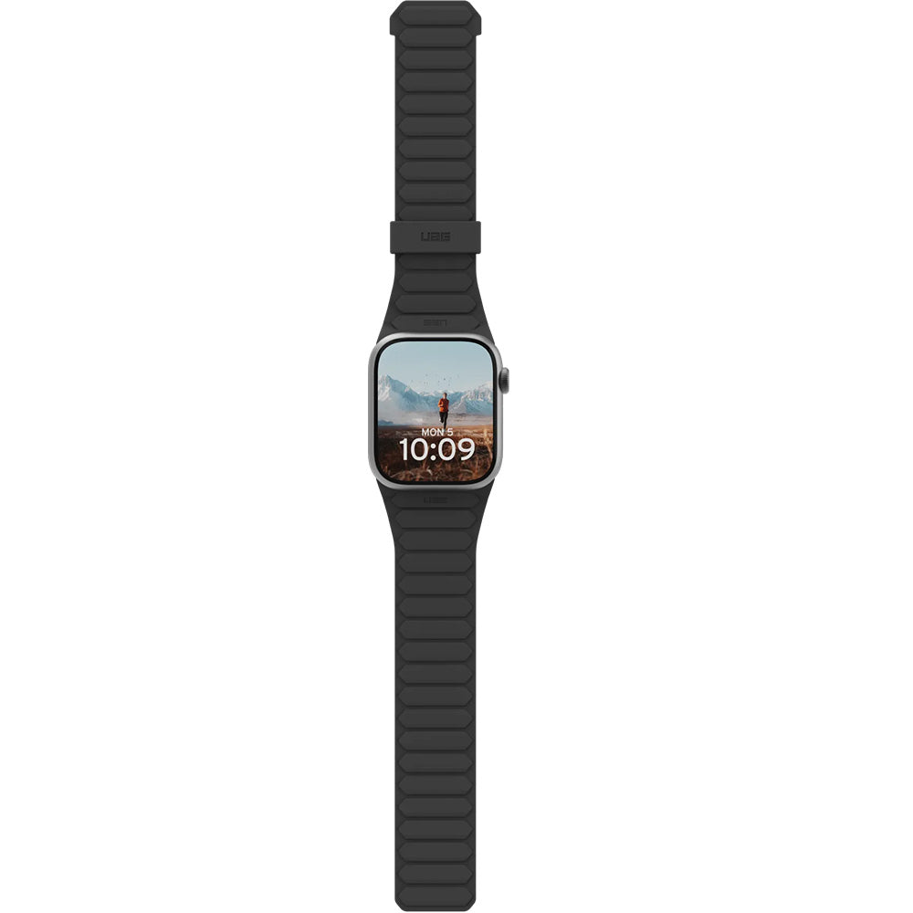 Armband für Apple Watch 49/46/45/44 mm, UAG Pathfinder, Schwarz-Grau