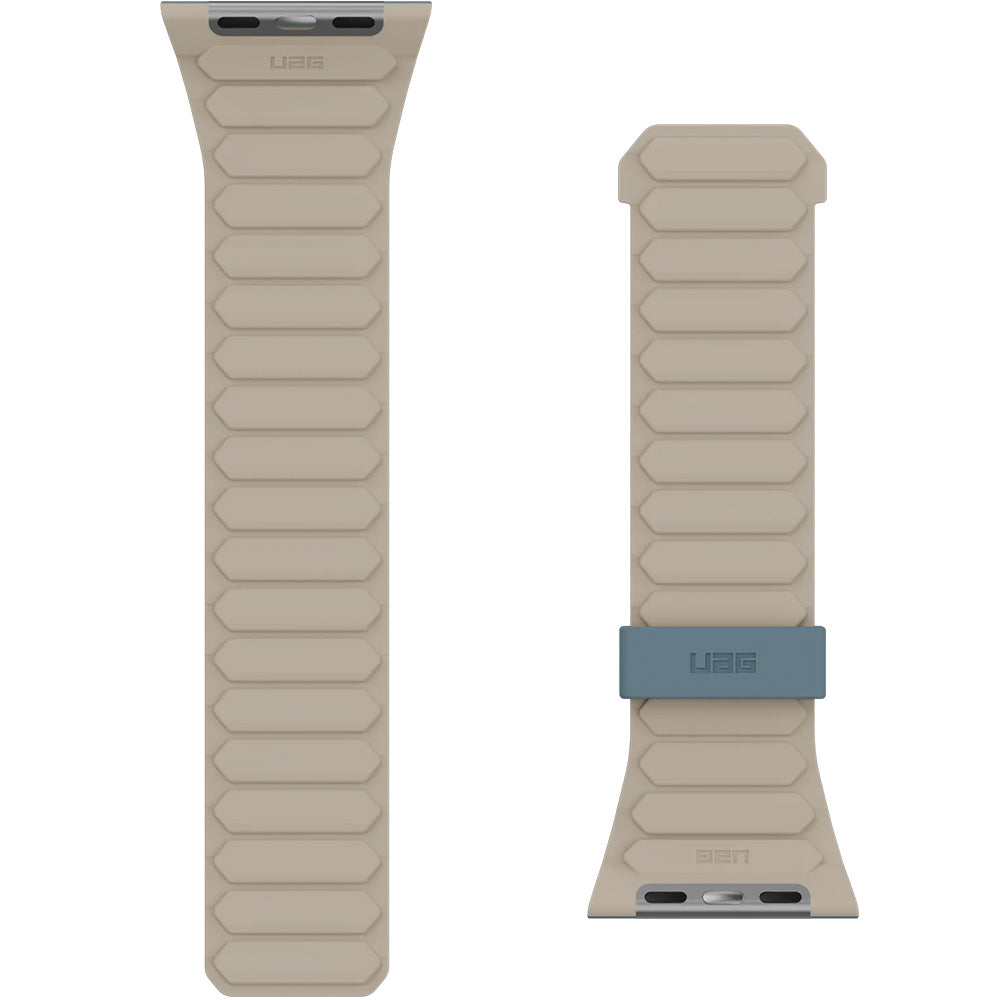 Armband für Apple Watch 49/46/45/44 mm, UAG Pathfinder, Blau-Beige