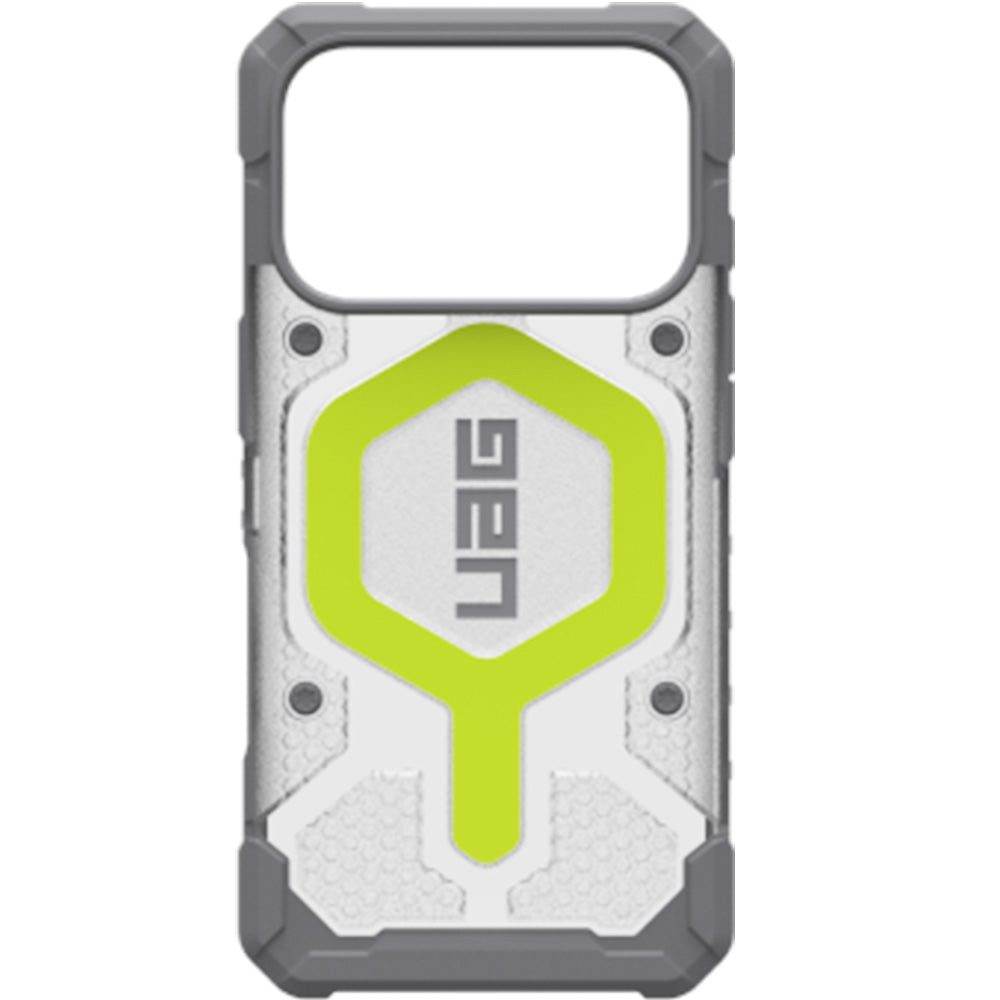 Handyhülle für iPhone 18 Pro / 17 Pro, UAG Pathfinder Clear Mag mit MagSafe, Transparent und Gelb
