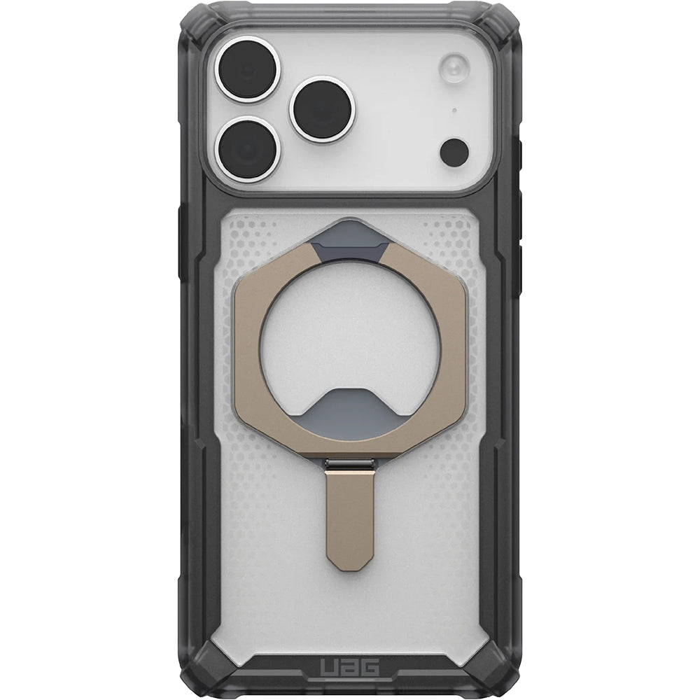 Handyhülle für iPhone 18 Pro Max / 17 Pro Max, UAG Plasma XTE Mag mit MagSafe, Schwarz und Transparent