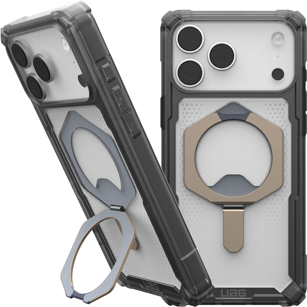 Handyhülle für iPhone 18 Pro Max / 17 Pro Max, UAG Plasma XTE Mag mit MagSafe, Schwarz und Transparent
