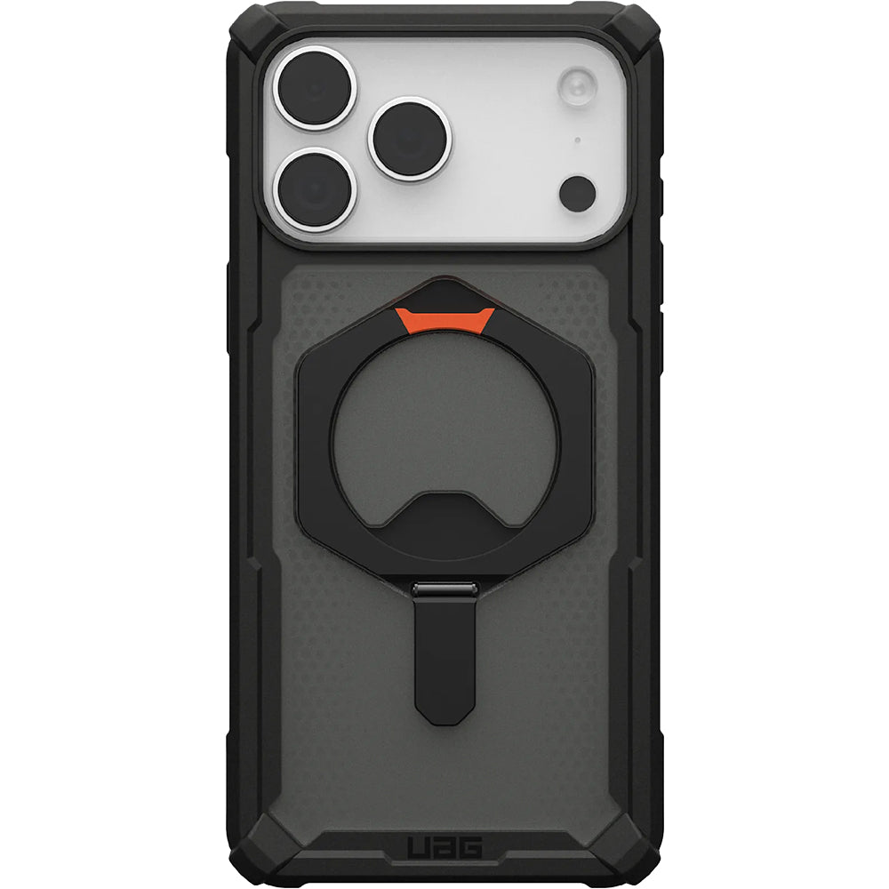 Handyhülle für iPhone 18 Pro Max / 17 Pro Max, UAG Plasma XTE Mag mit MagSafe, Grau mit schwarzen Rahmen