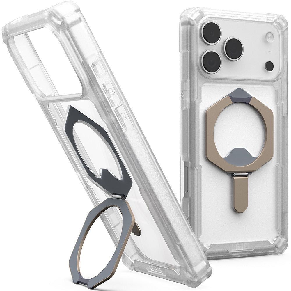 Handyhülle für iPhone 18 Pro Max / 17 Pro Max, UAG Plasma XTE Mag mit MagSafe, Transparent-Titan