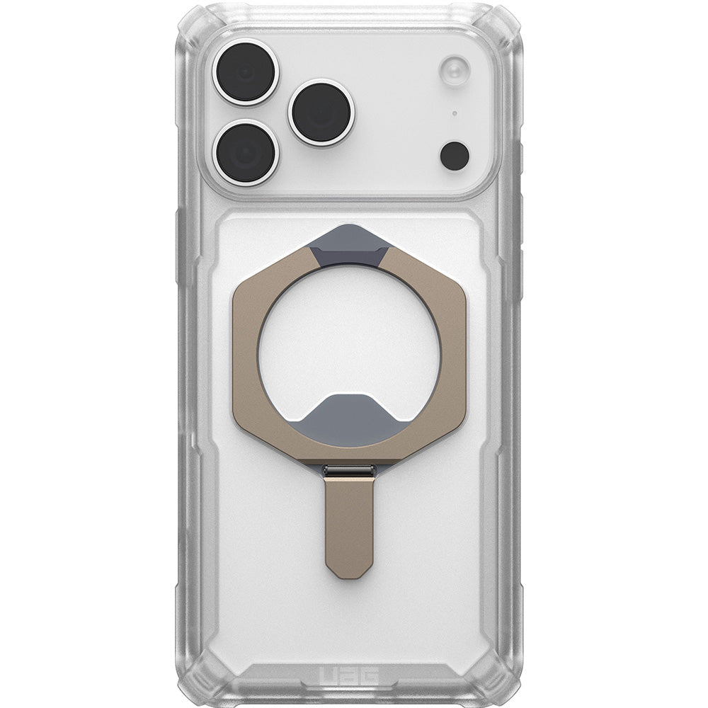 Handyhülle für iPhone 18 Pro Max / 17 Pro Max, UAG Plasma XTE Mag mit MagSafe, Transparent-Titan
