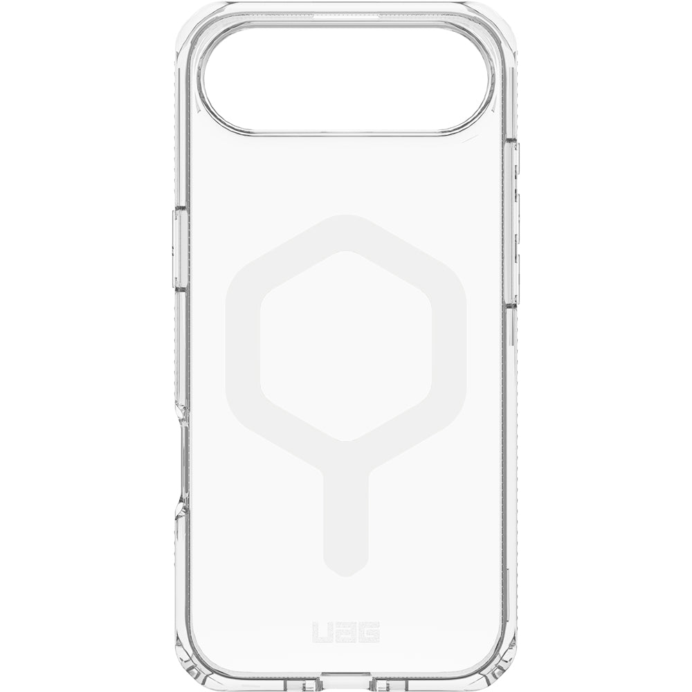 Handyhülle für iPhone Air, Urban Armor Gear Plyo Mag mit MagSafe, Transparent und Weiß
