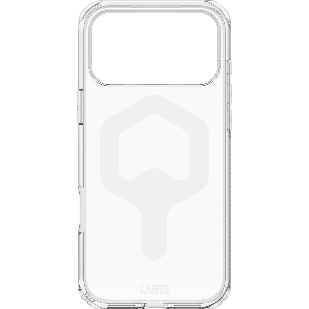 Handyhülle für iPhone 18 Pro Max / 17 Pro Max, UAG Plyo Mag mit MagSafe, Transparent und Weiß