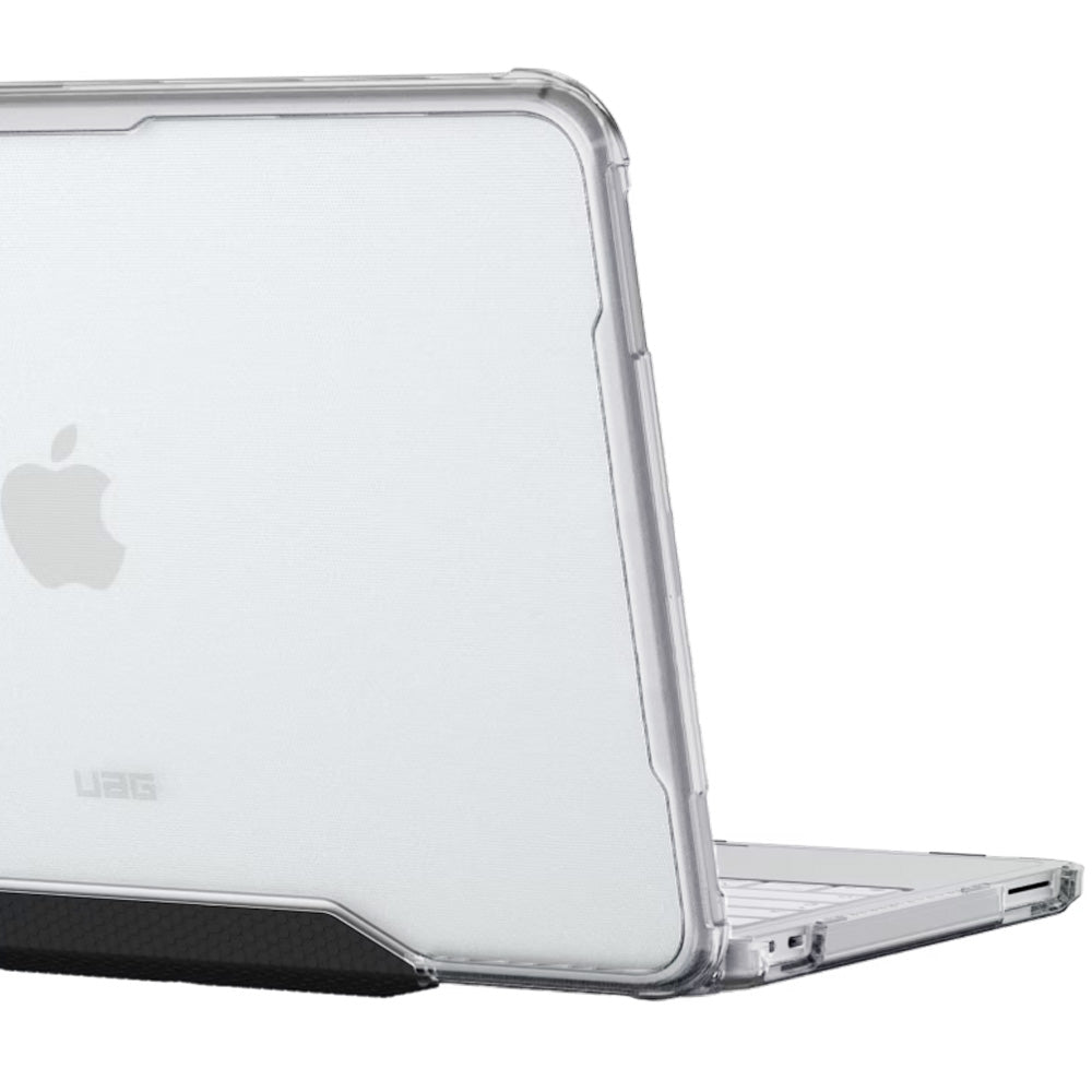 Hülle für MacBook Neo 13" A18 Pro 2026, Urban Armor Gear Plyo, Transparent-Schwarz