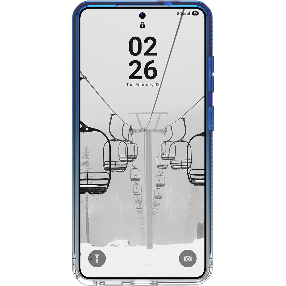 Handyhülle für Galaxy S26 Ultra, Urban Armor Gear Plyo Magnet, Blau ombre