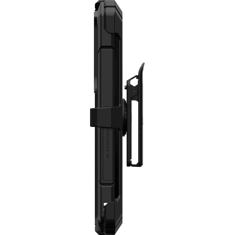 Robuste Handyhülle für Galaxy S26 Ultra mit Gürtelclip und MagSafe, Urban Armor Gear Trooper, Schwarz