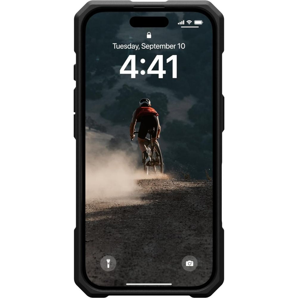Handyhülle für iPhone 16, UAG Monarch, Schwarz