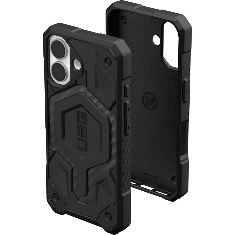 Handyhülle für iPhone 16, UAG Monarch, Schwarz