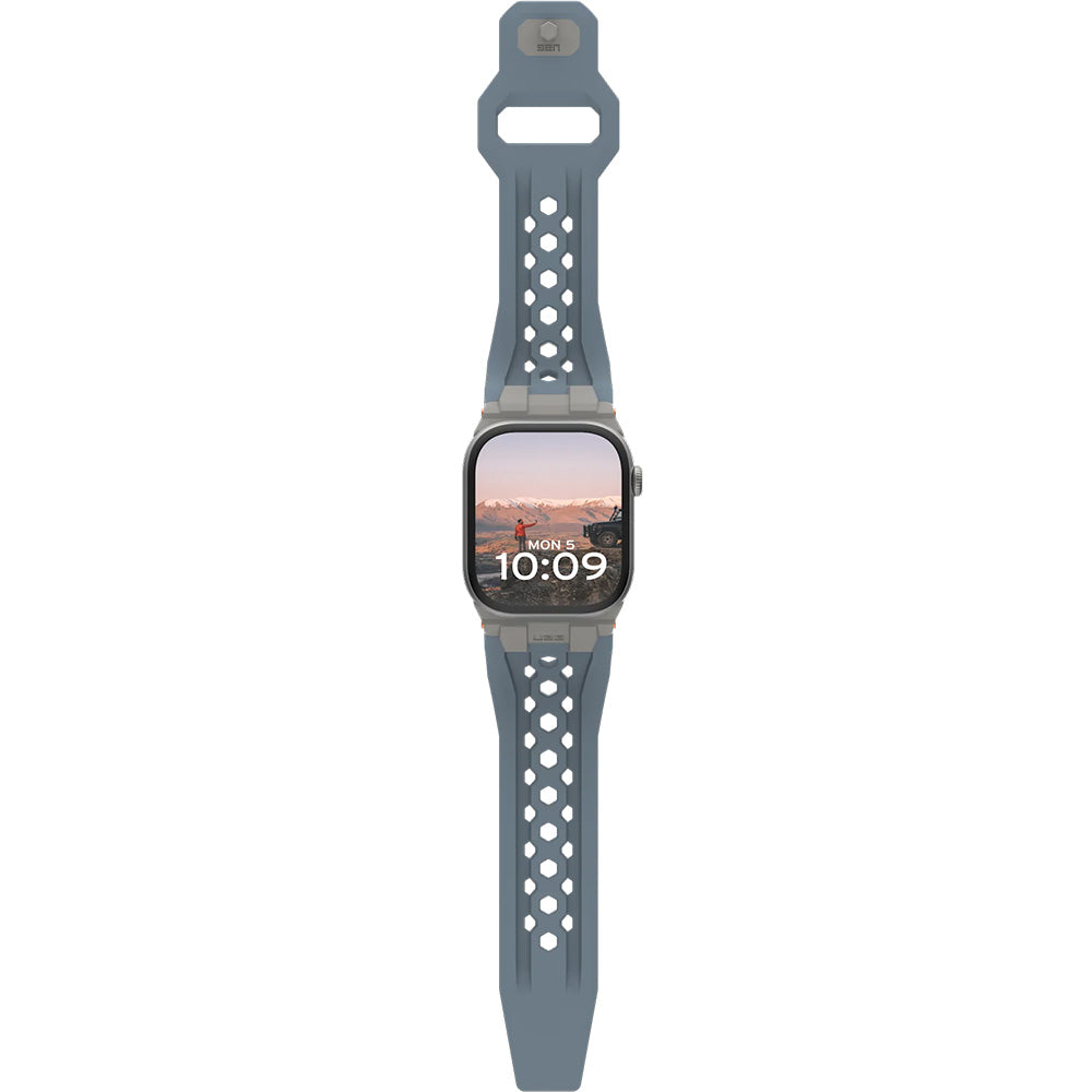 Armband für Apple Watch 49/46/45/44 mm, UAG Monarch Strap, Blau