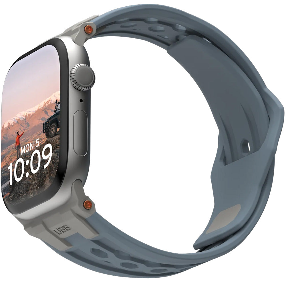 Armband für Apple Watch 49/46/45/44 mm, UAG Monarch Strap, Blau