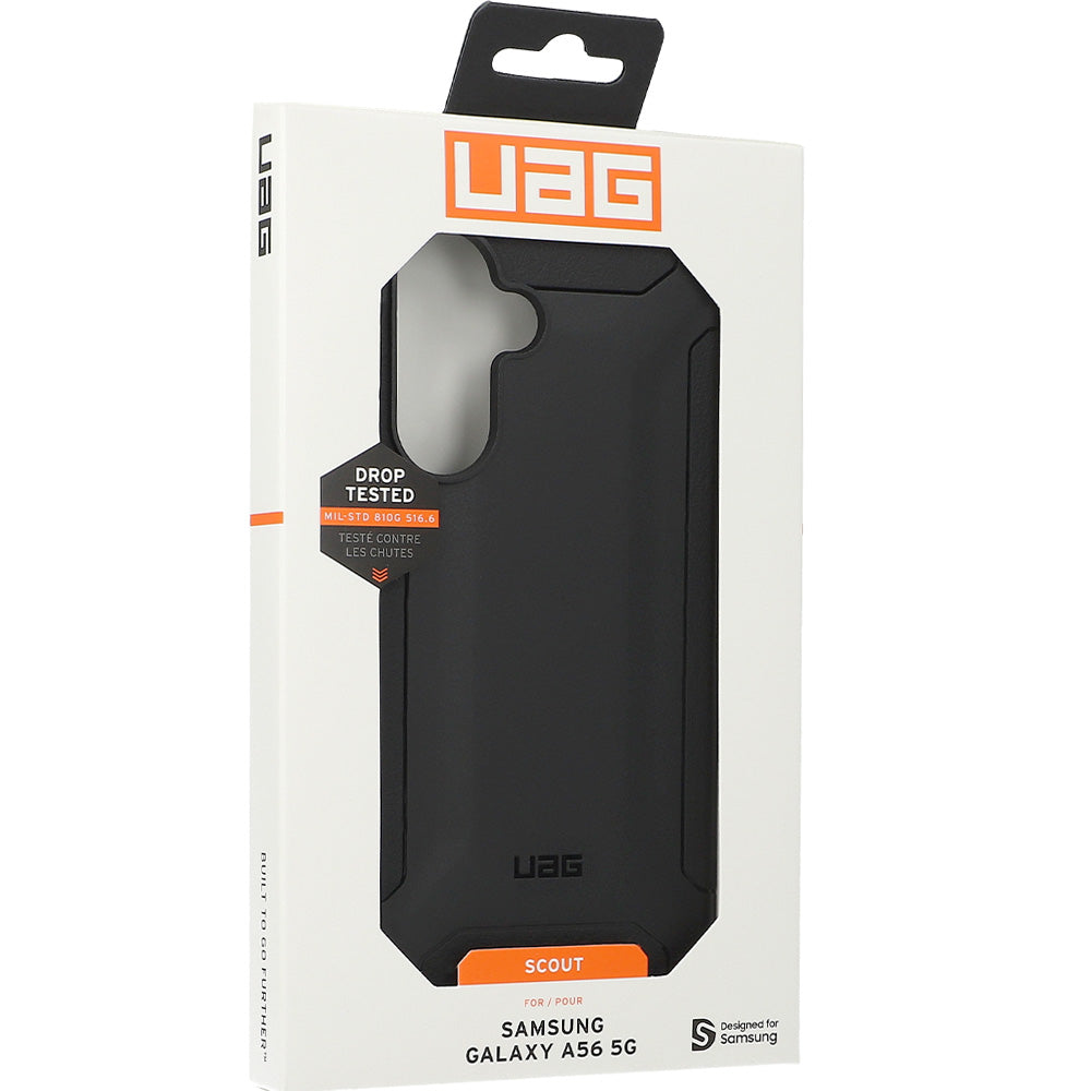 Handyhülle für Galaxy A56 5G, UAG Scout, Schwarz