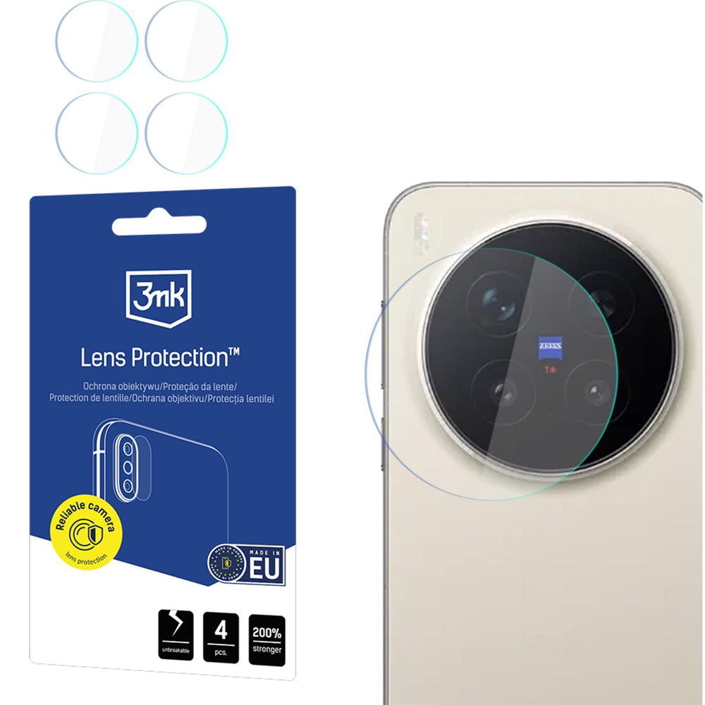 Objektivschutz für Vivo X300 Pro, 3mk Lens Protection, 4 Sätze