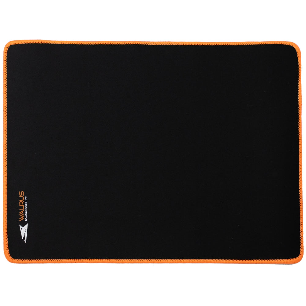Gaming-Mauspad 400 x 300 mm, Baracuda WALRUS L, Schwarz-Orange
