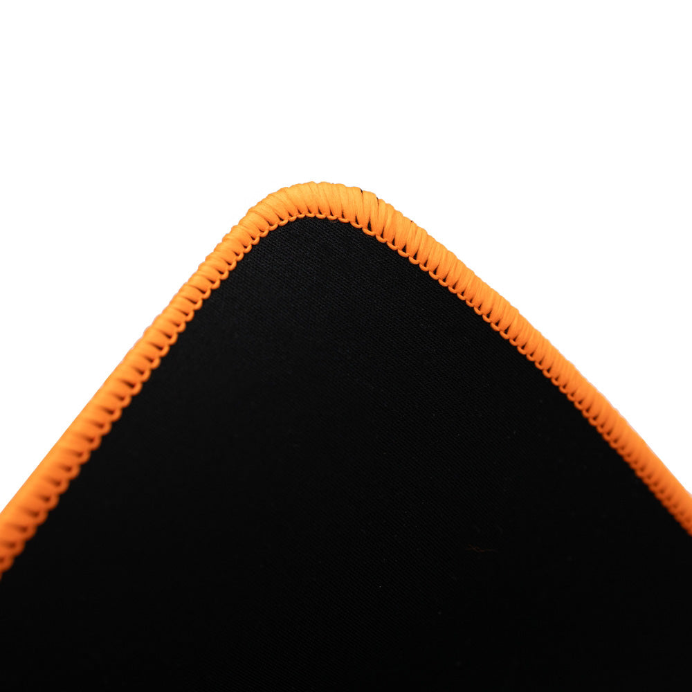 Gaming-Mauspad 400 x 300 mm, Baracuda WALRUS L, Schwarz-Orange