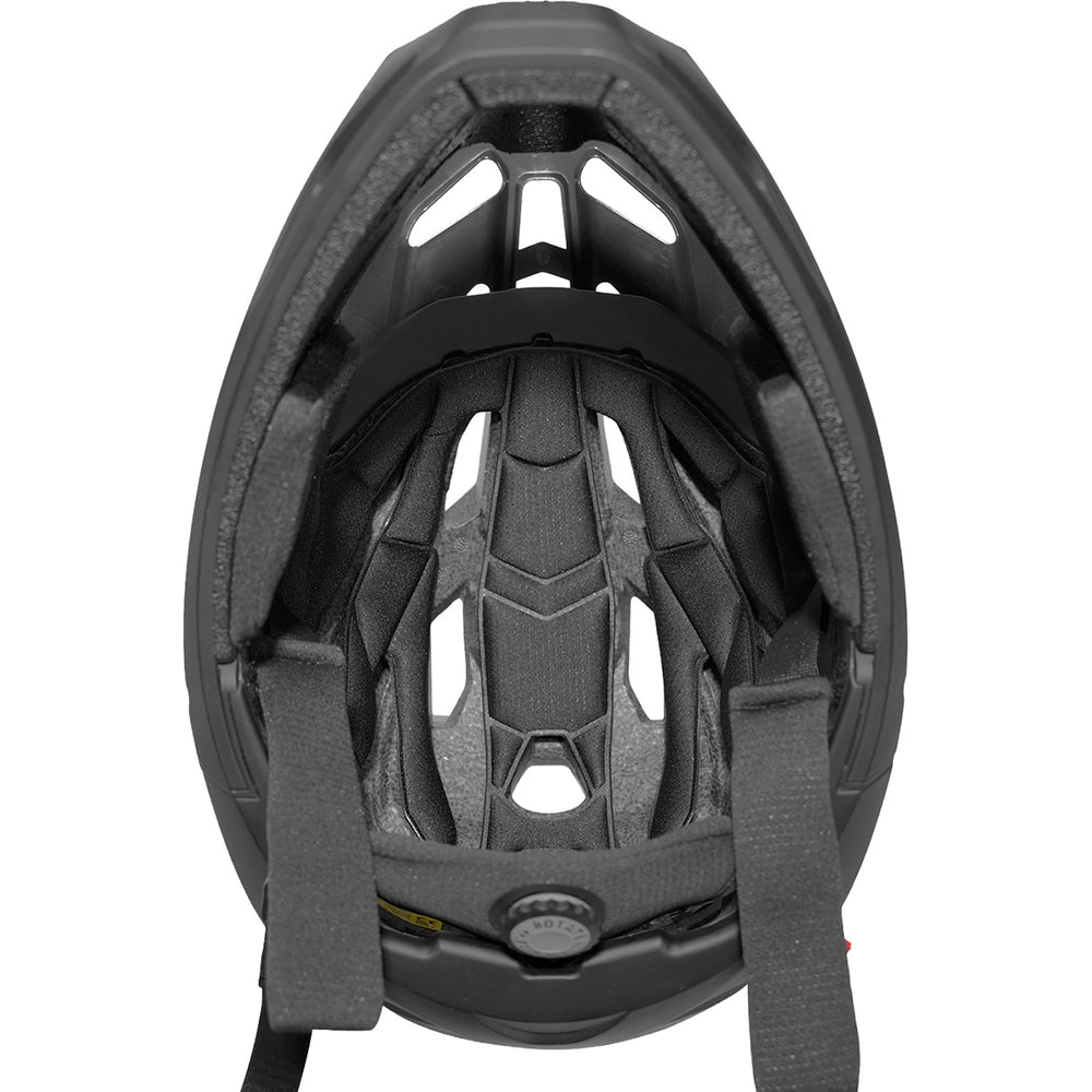 Fahrradhelm Fullface 60-62 cm mit abnehmbarem Visier, Wozinsky HT-58, Schwarz