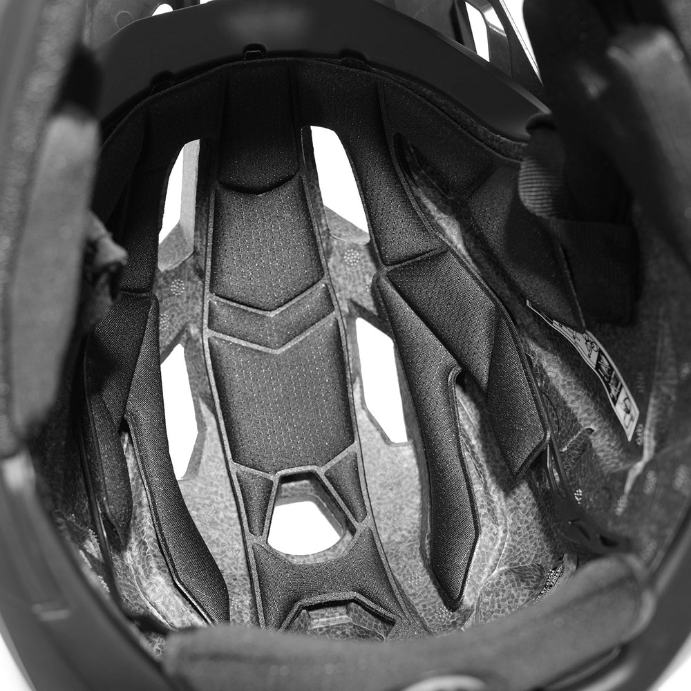 Fahrradhelm Fullface 60-62 cm mit abnehmbarem Visier, Wozinsky HT-58, Schwarz