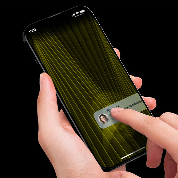 Gehärtetes Glas mit Applikator für iPhone 15 Pro Max, Hammer Glass XPress Protect