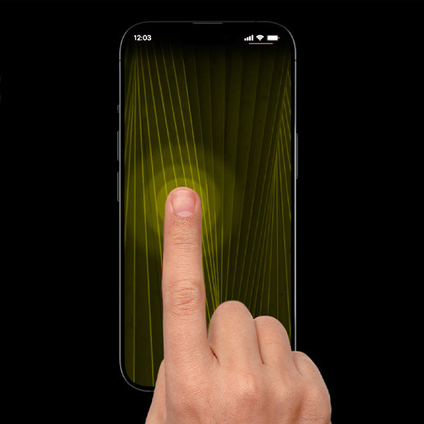 Gehärtetes Glas mit Applikator für iPhone 15 Pro Max, Hammer Glass XPress Protect