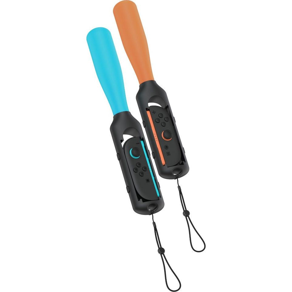 Halterung / Kappen für Joy-Cons für Nintendo Switch 2 / OLED / 1, YAXO Baseball Set, 2 Stück, Orange / Blau