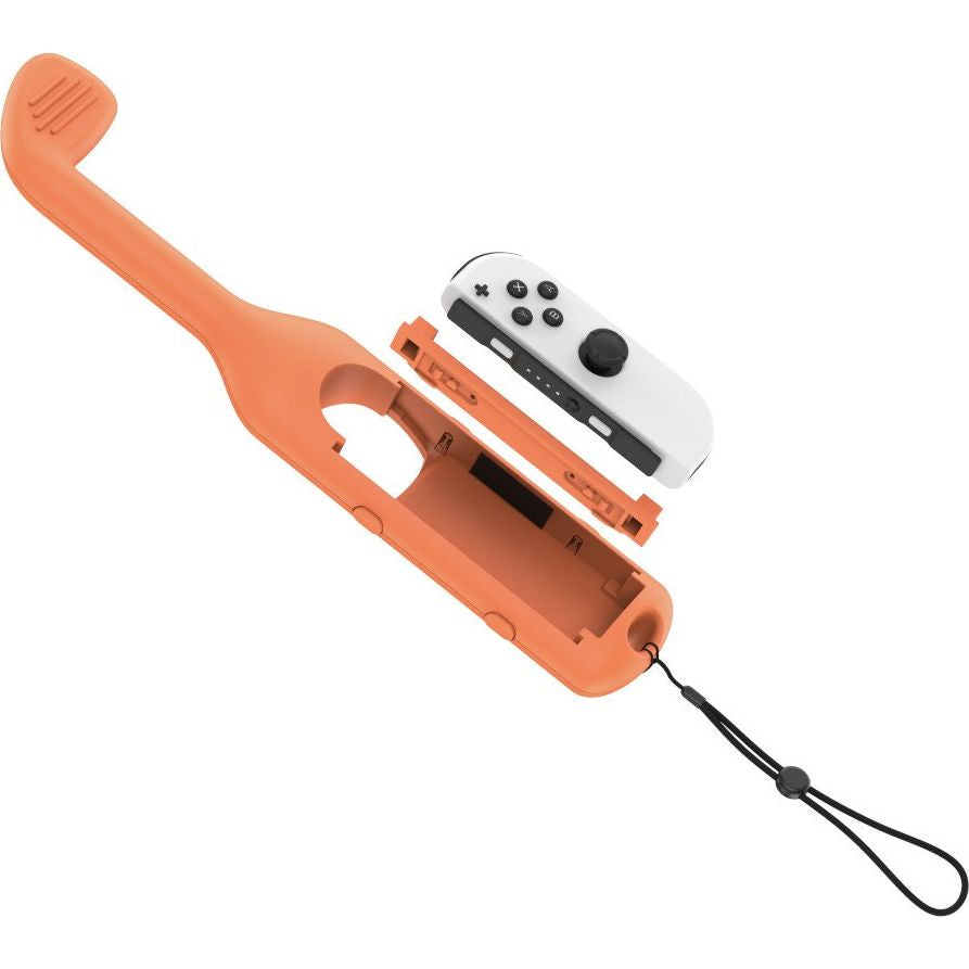 Halterung / Kappen für Joy-Cons für Nintendo Switch 2 / OLED / 1, YAXO Golf Set, 2 Stück, Orange / Blau