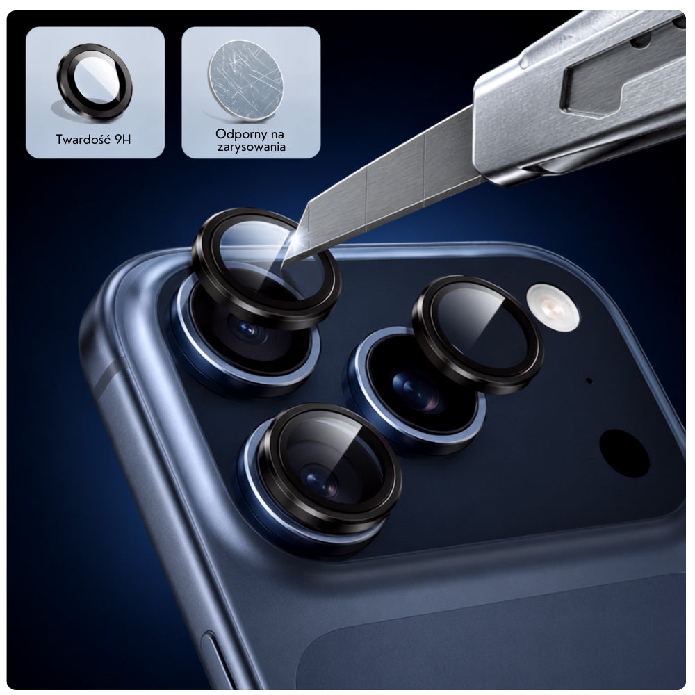 Kamera-Schutzglas YAXO Lens Armor Glass für iPhone 17 Pro / 17 Pro Max (7/8)