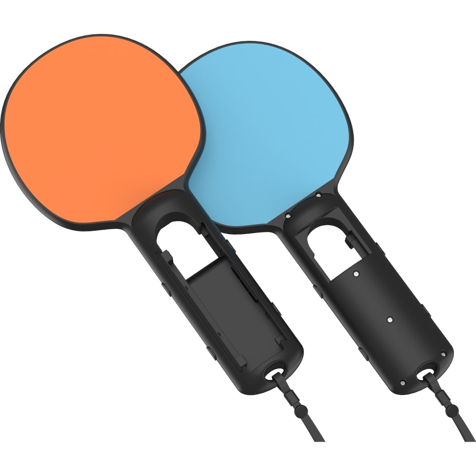Halterung / Kappen für Joy-Cons für Nintendo Switch 2 / OLED / 1, YAXO Tennis Set, Orange / Blau