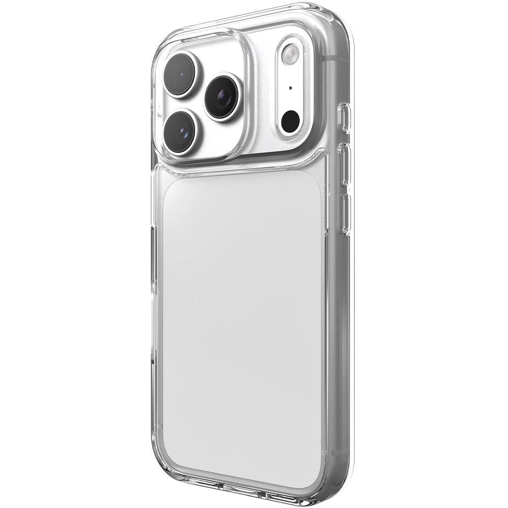 Handyhülle für iPhone 18 Pro Max / 17 Pro Max, ZAGG Crystal Palace Lite, Transparent-Weiß (3/10)