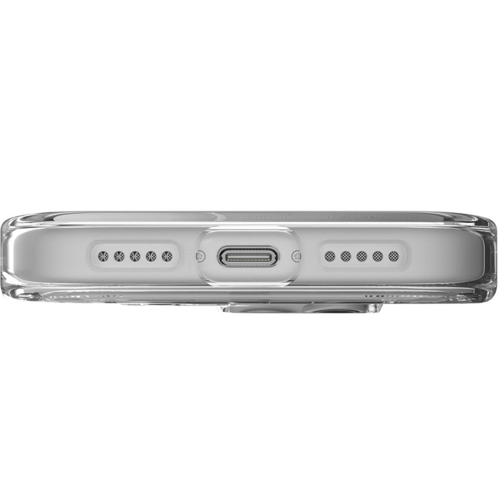 Handyhülle für iPhone 18 Pro Max / 17 Pro Max, ZAGG Crystal Palace Snap Lite mit MagSafe, Transparent-Weiß (12/12)