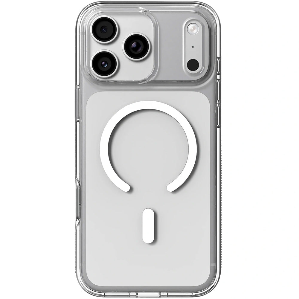 Handyhülle für iPhone 18 Pro Max / 17 Pro Max, ZAGG Crystal Palace Snap mit MagSafe, Transparent-Weiß (2/9)