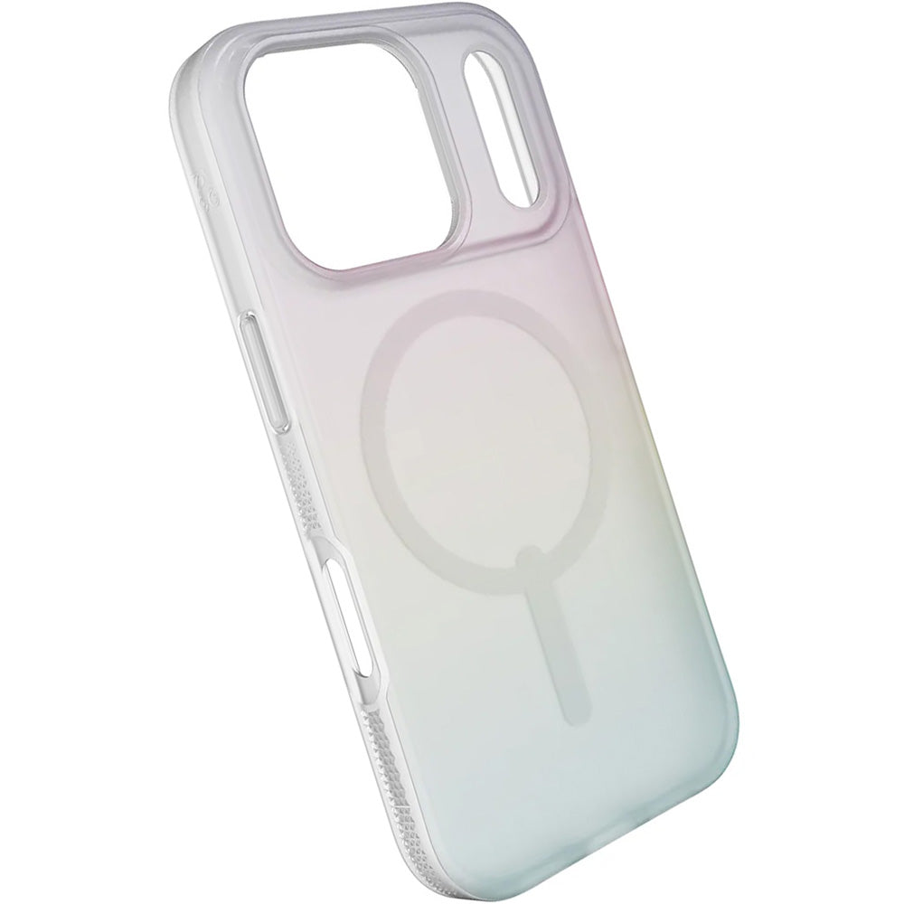 Handyhülle für iPhone 17 Pro, Zagg Milan Snap mit MagSafe, Transluzent-Mehrfarbig