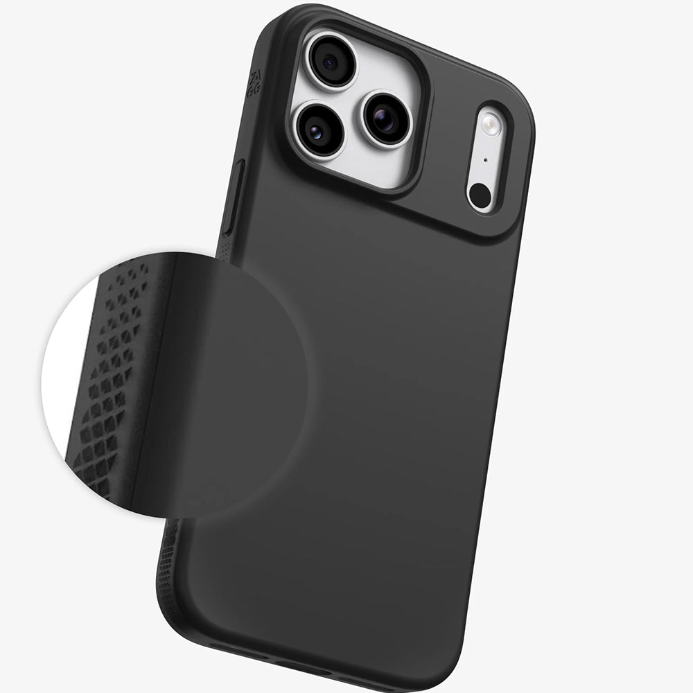 Handyhülle für iPhone 18 Pro / 17 Pro, ZAGG Milan Snap mit MagSafe, Schwarz (5/10)