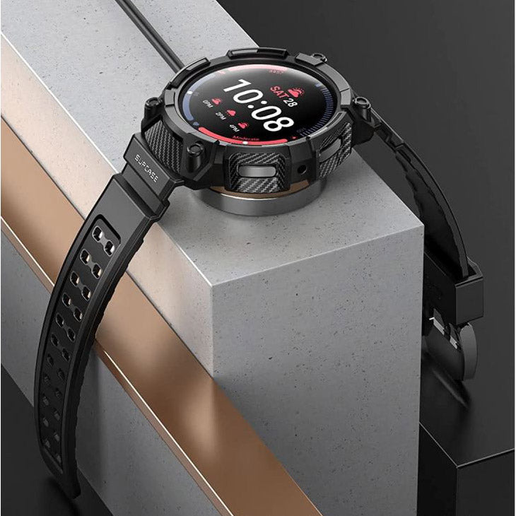 Schutzhülle Supcase UB Pro für Galaxy Watch 5 Pro 45mm, Schwarz