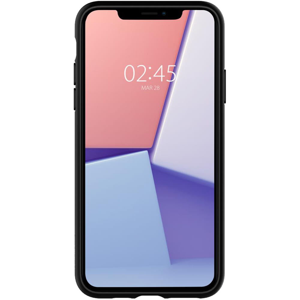 Schutzhülle Spigen Ultra Hybrid für iPhone 11 schwarz